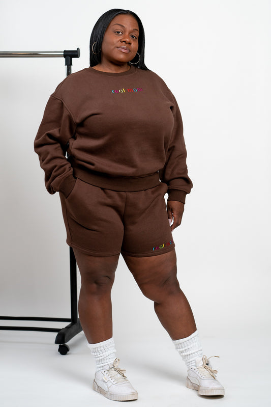 Real Mom Sweater & Short Set